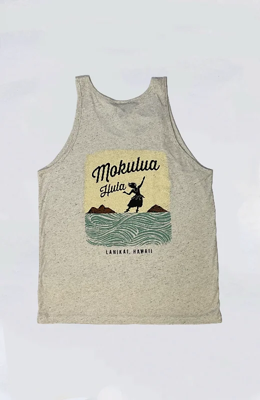 Men’s short-sleeve sift tops-Mokulua Hula - MH Mokulua Hula Tank Top