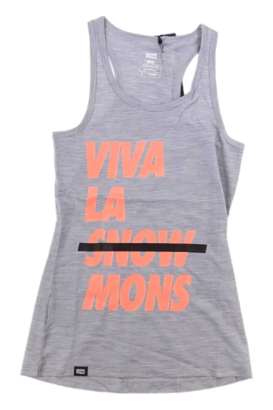 Men’s short-sleeve idly polos-Mons Royale Women's Viva La Tank