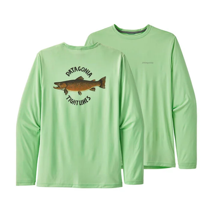 Men’s short-sleeve nook tees-Patagonia Capilene Cool Daily Long Sleeve Shirt Mens