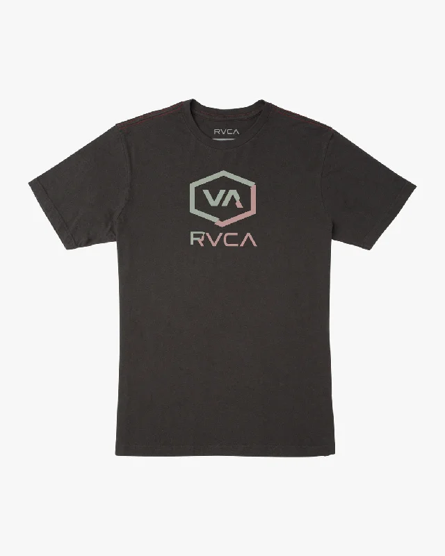 Men’s short-sleeve arch tops-Shifted Tee - Pirate Black