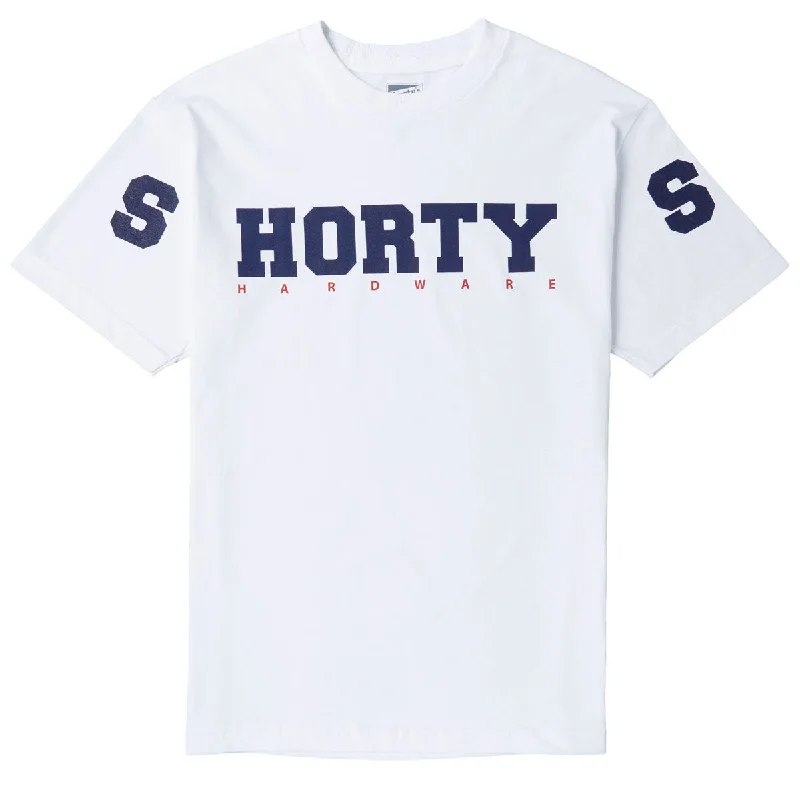 Men’s short-sleeve mire tops-Shorty's S-horty-S T-Shirt - White