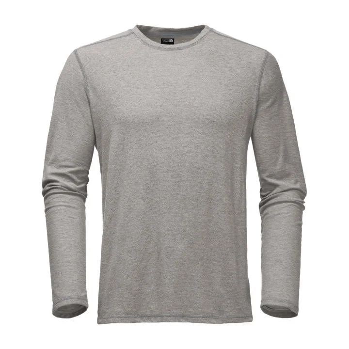 Men’s short-sleeve urge polos-The North Face FlashDry Long Sleeve Crew Mens