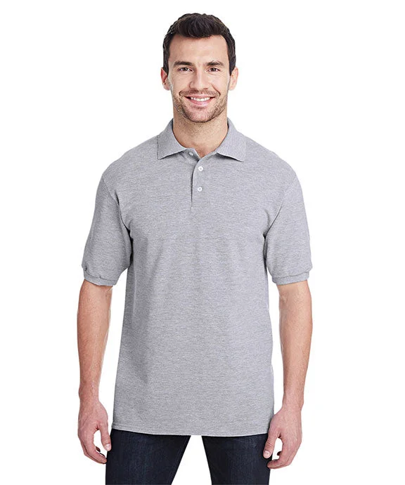 Men’s short-sleeve fawn shirts-443MR - Jerzees Adult Piqué Polo Shirt