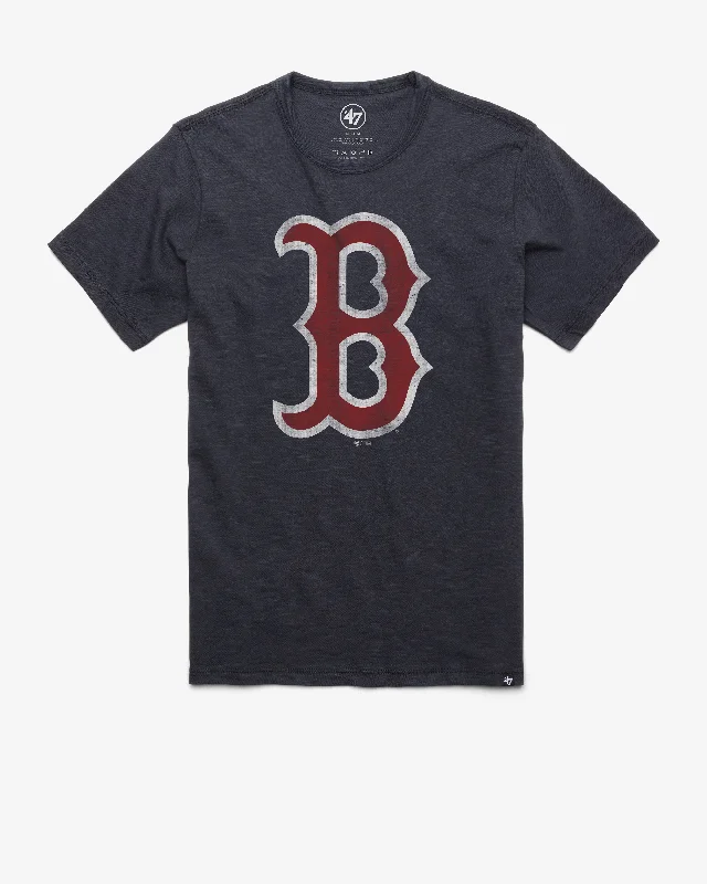 Men’s short-sleeve fizz tees-BOSTON RED SOX GRIT '47 SCRUM TEE