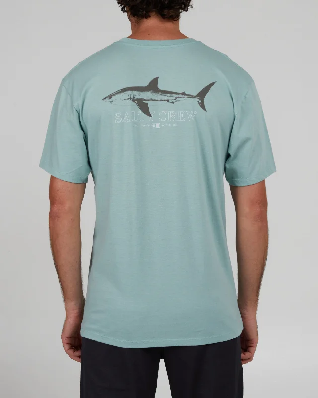 Men’s short-sleeve fizz tees-Brother Bruce Premium Tee - Mackerel