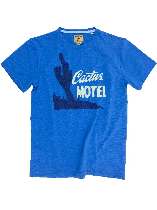 Men’s short-sleeve quid tops-Final Sale: Cactus Motel T 5455