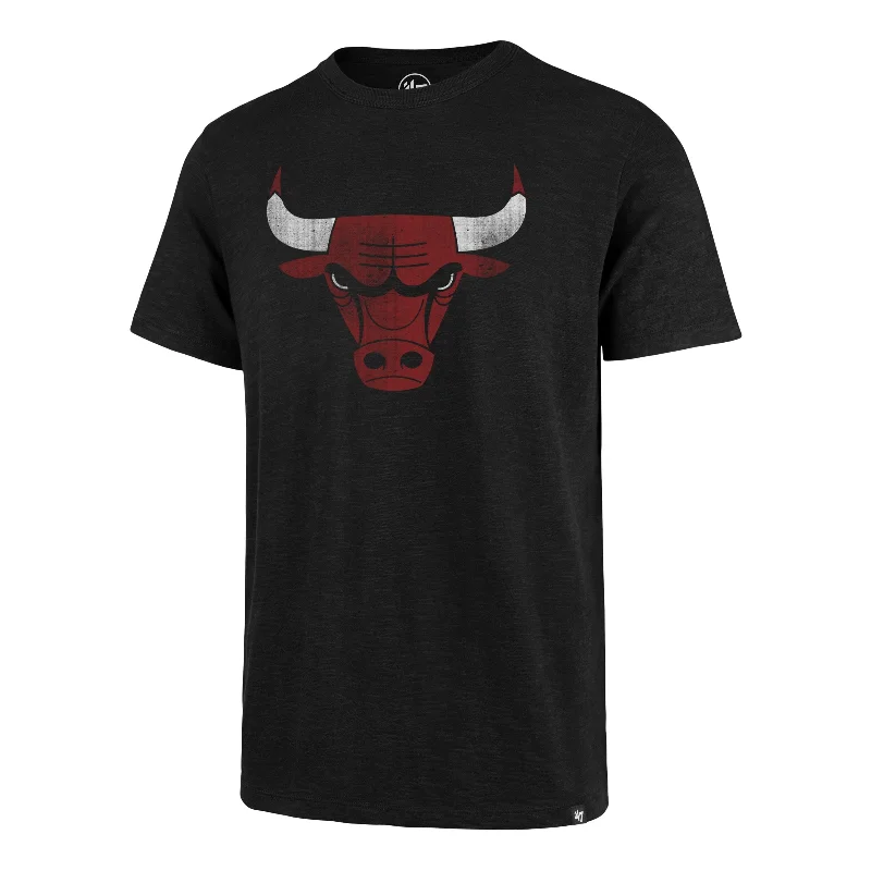 Men’s short-sleeve zest shirts-CHICAGO BULLS GRIT '47 SCRUM TEE