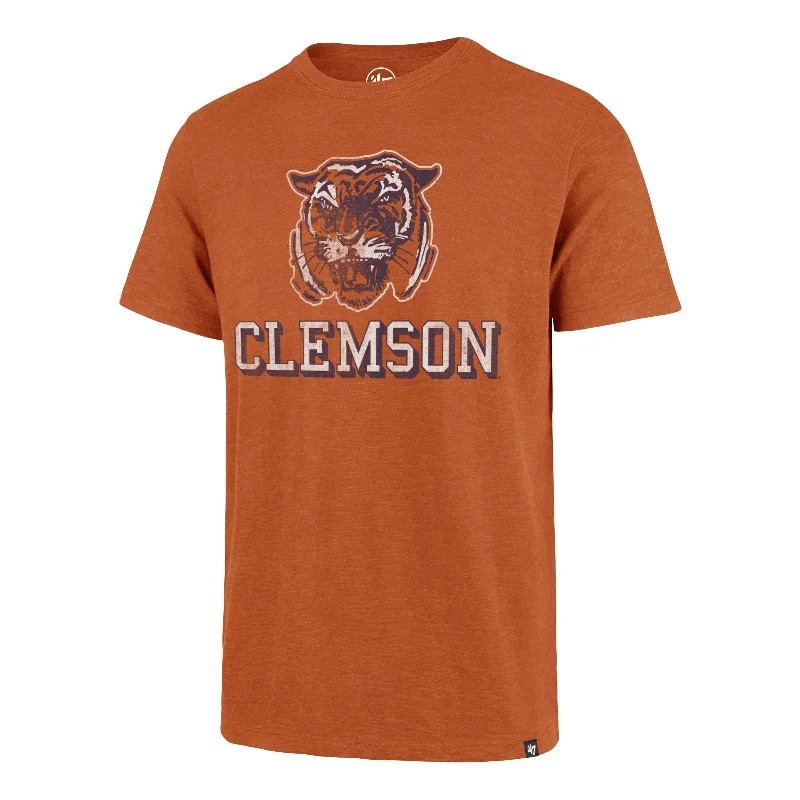 Men’s short-sleeve lilt tees-CLEMSON TIGERS VINTAGE '47 SCRUM TEE