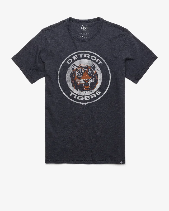 Men’s short-sleeve rush tees-DETROIT TIGERS COOPERSTOWN GRIT '47 SCRUM TEE