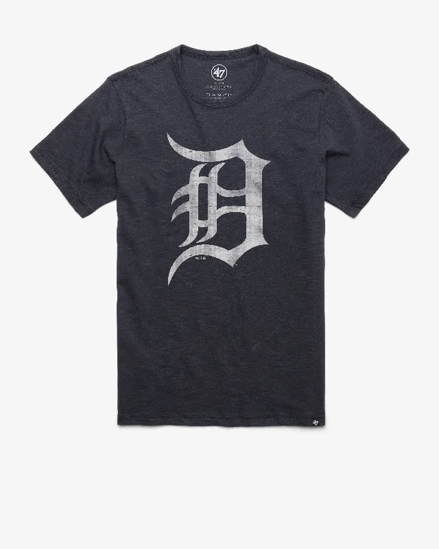 Men’s short-sleeve lurk shirts-DETROIT TIGERS GRIT '47 SCRUM TEE