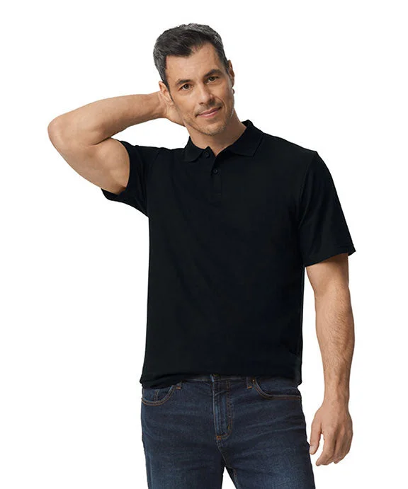 Men’s short-sleeve idly polos-G648 - Gildan Mens Softstyle Double Pique Polo Shirt