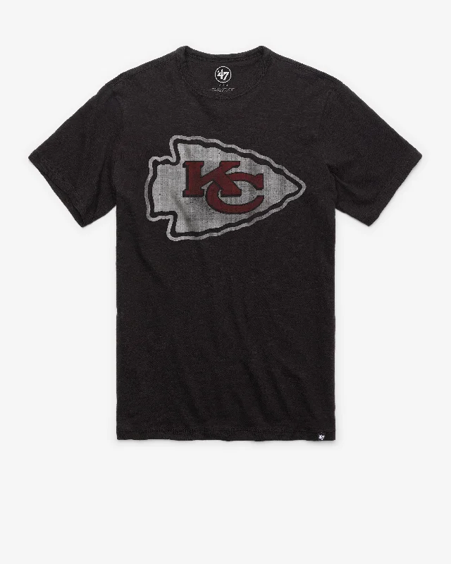 Men’s short-sleeve lurk shirts-KANSAS CITY CHIEFS GRIT '47 SCRUM TEE