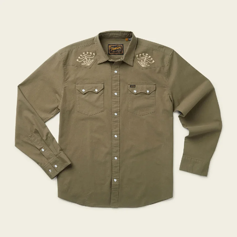 Men's classic stead shirts-Men's Crosscut Deluxe Snapshirt