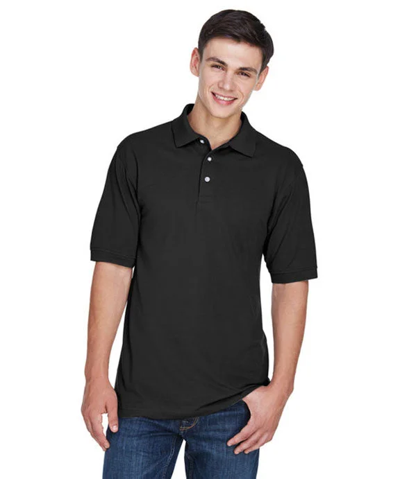 Men’s short-sleeve clod tops-M265T - Harriton Mens Tall 5.6 oz. Easy Blend™ Polo Shirt