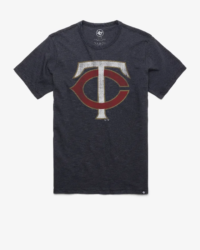 Men’s short-sleeve sift tops-MINNESOTA TWINS GRIT '47 SCRUM TEE