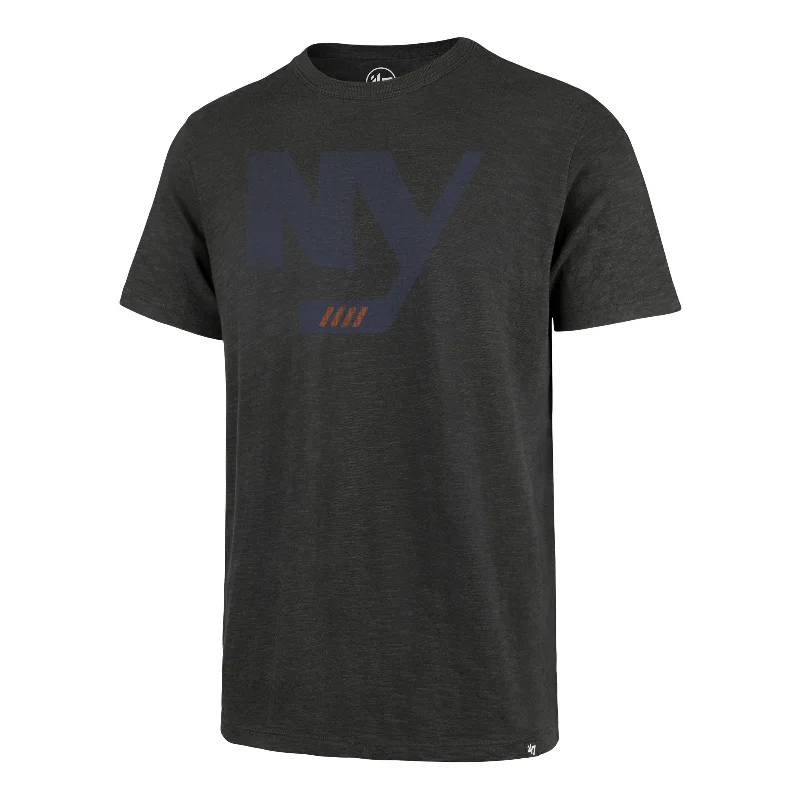 Men’s short-sleeve tope shirts-NEW YORK ISLANDERS GRIT '47 SCRUM TEE