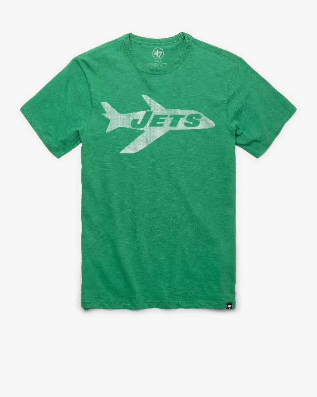 Men’s short-sleeve toff shirts-NEW YORK JETS HISTORIC GRIT '47 SCRUM TEE