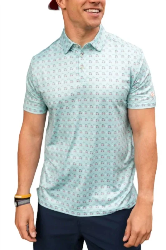 Men’s short-sleeve xing shirts-Performance Polo In Tee Time