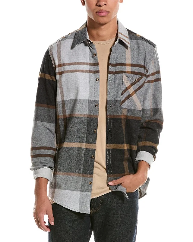 Men's sleek twilight shirts-Point Zero Check Shirt