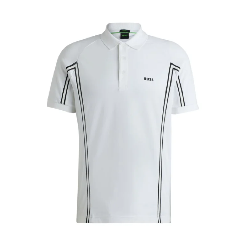 Men’s short-sleeve vane tees-Polo shirt with logo detail