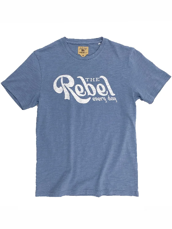 Men’s short-sleeve fizz shirts-Rebel T 5470