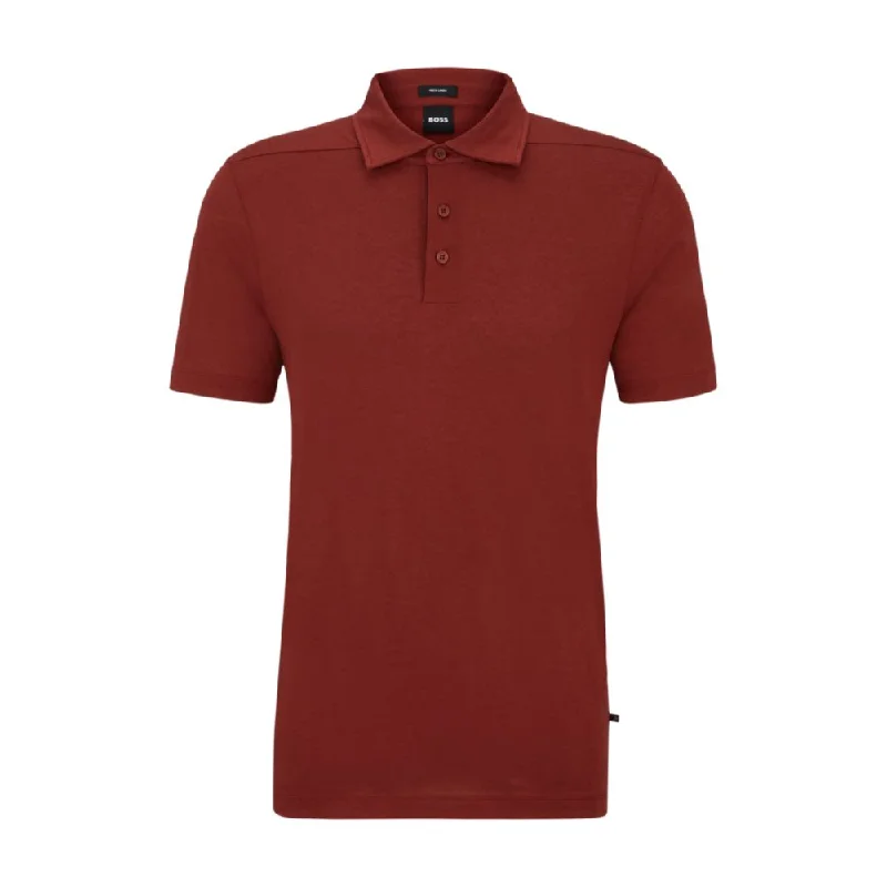 Men’s short-sleeve dote shirts-Regular-fit polo shirt