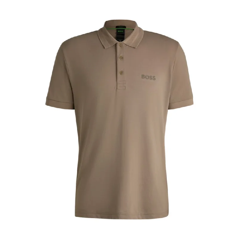 Men’s short-sleeve keel tops-Regular-fit polo shirt with logo detail