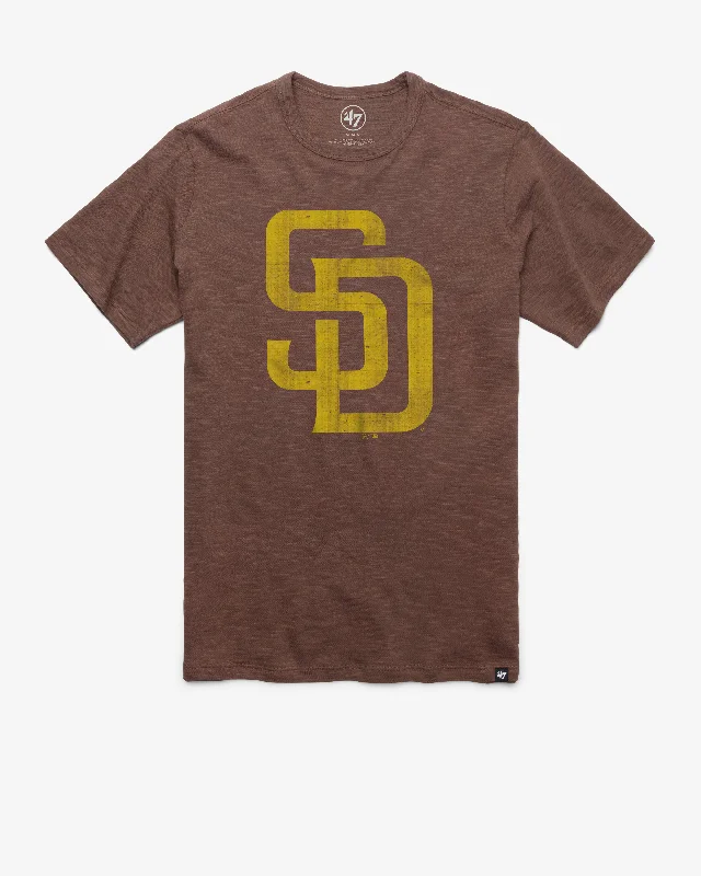 Men’s short-sleeve dusk tees-SAN DIEGO PADRES GRIT '47 SCRUM TEE