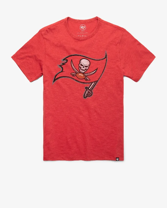 Men’s short-sleeve harp tees-TAMPA BAY BUCCANEERS GRIT '47 SCRUM TEE