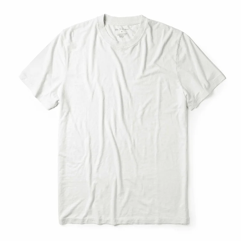 Men’s short-sleeve clod tops-The Cotton Hemp Tee in Natural