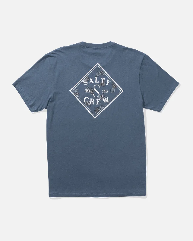 Men’s short-sleeve rush tees-Tippet Fill Premium Tee - Slate