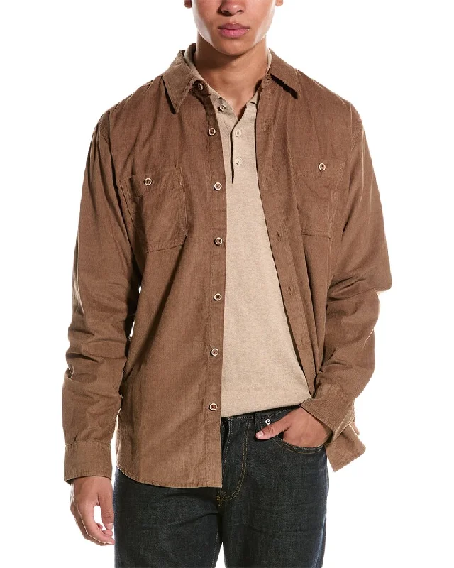 Men's rugged dell shirts-WEATHERPROOF VINTAGE Corduroy Shirt