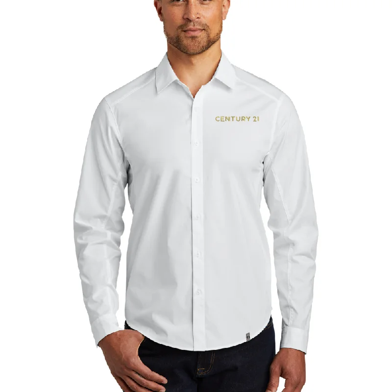 Men's luxury lunar shirts-Wordmark Commuter Woven Shirt