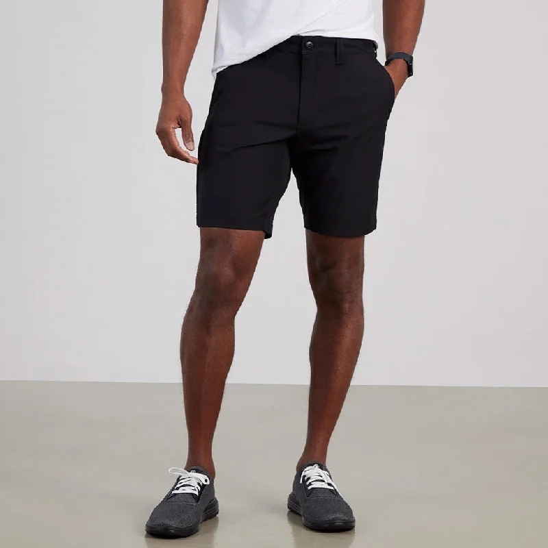 Men's charcoal gray pants-Ascender Shorts Regular Fit - Asphalt Black