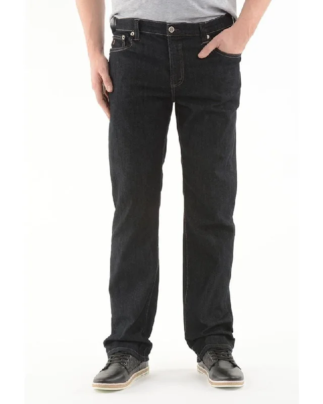 Men's retro stonewash pants-Brad-L Straight Leg Jeans - 1116-9087-00