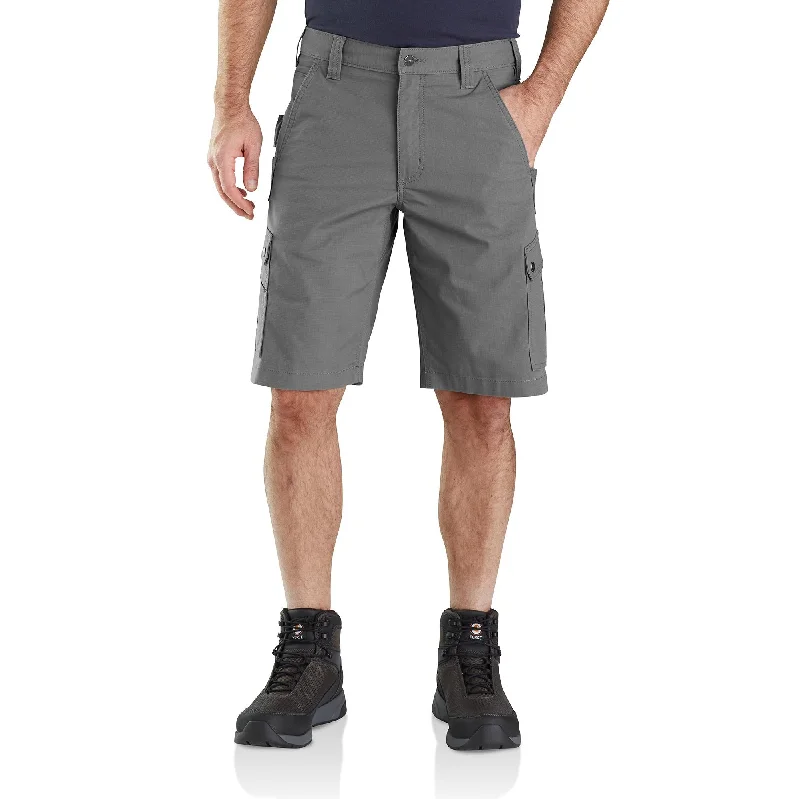 Men's splashy tie-dye pants-Carhartt Men's Rugged Flex® Relaxed Fit Ripstop Cargo Work Short