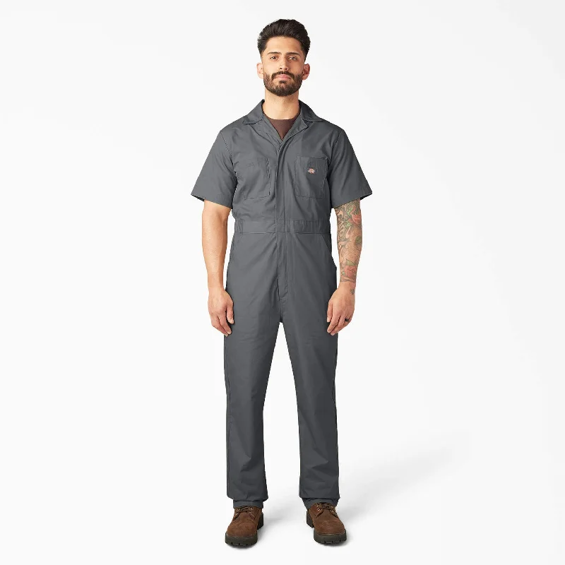 Men's wilderness outdoor pants-Dickies Short Sleeve Coveralls