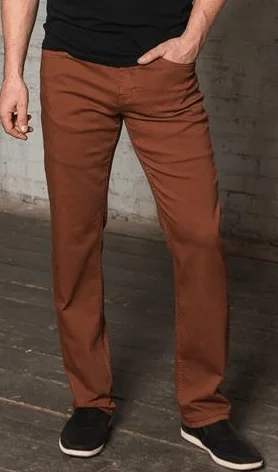 Men's clingy skinny jeans pants-Lois Casual Pant Paprika  1136 6240 - 63