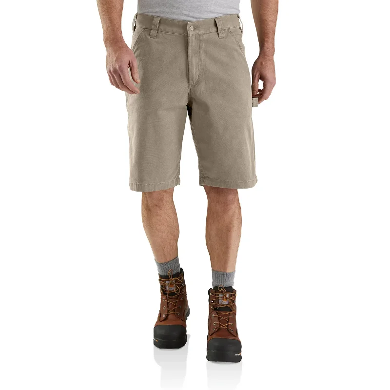 Men's breezy cotton pants-Men's Relaxed Fit Canvas Work Shorts 103652