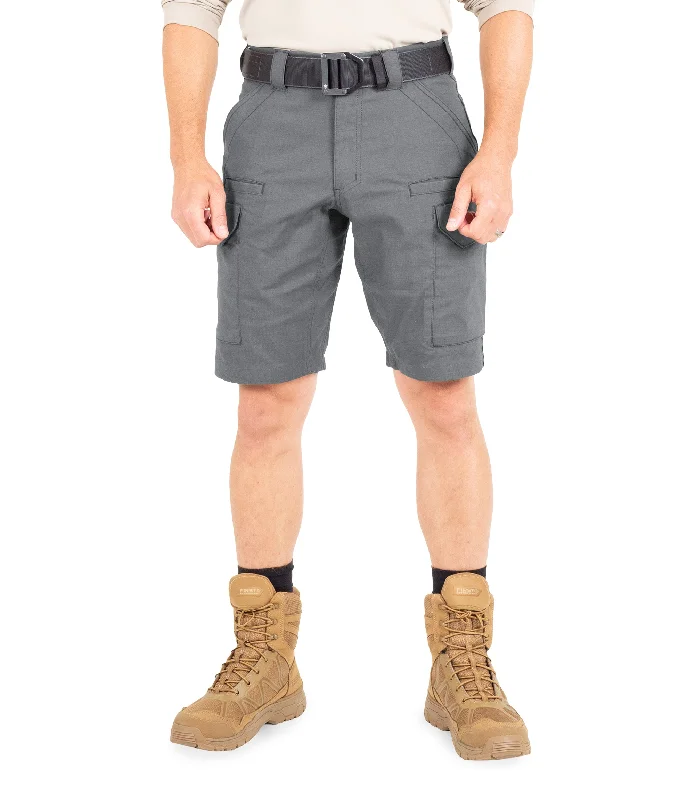 Men's split two-tone pants-Men's V2 Tactical Short / Wolf Grey