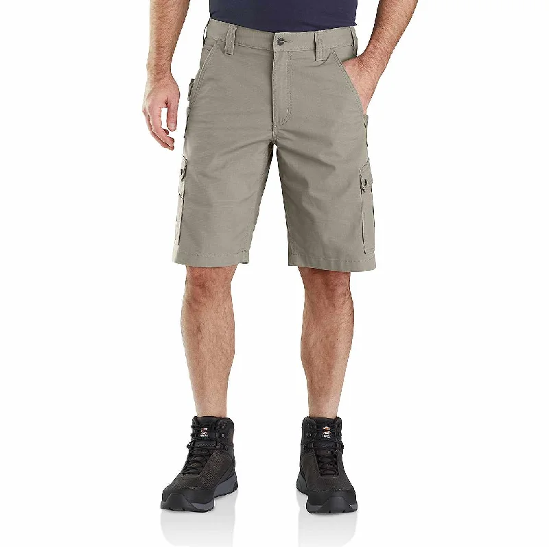 Men's trail-ready hiking pants-Rugged Flex Relaxed Fit Ripstop Cargo Work Shorts 104727