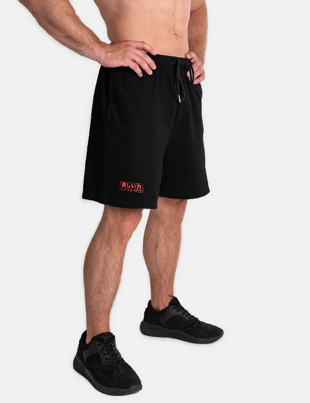 Men's rugged polyester pants-Saru Shorts Men