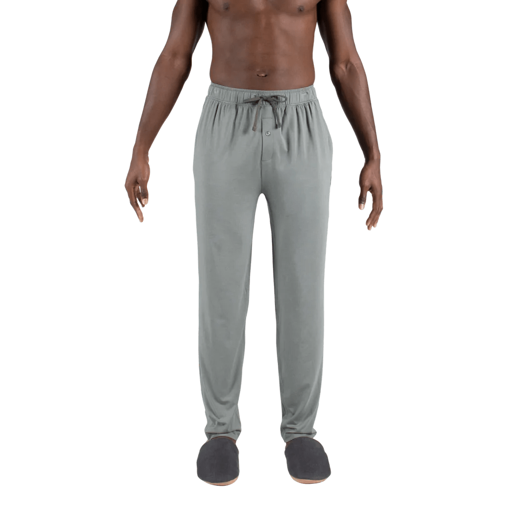 Men's cushy jogger pants-SAXX 22nd Century Silk Lounge Pant - SXLP67