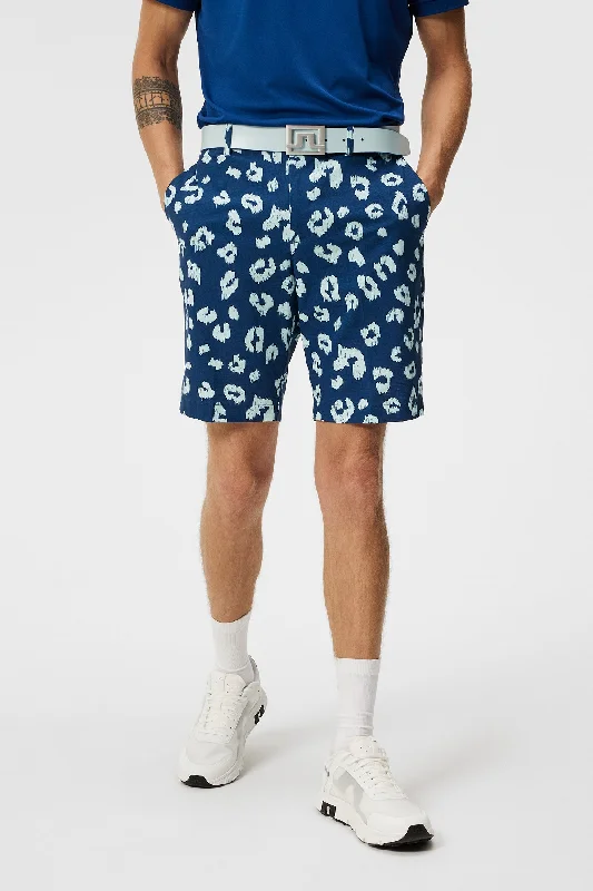 Men's honey tan pants-Tim Print Shorts