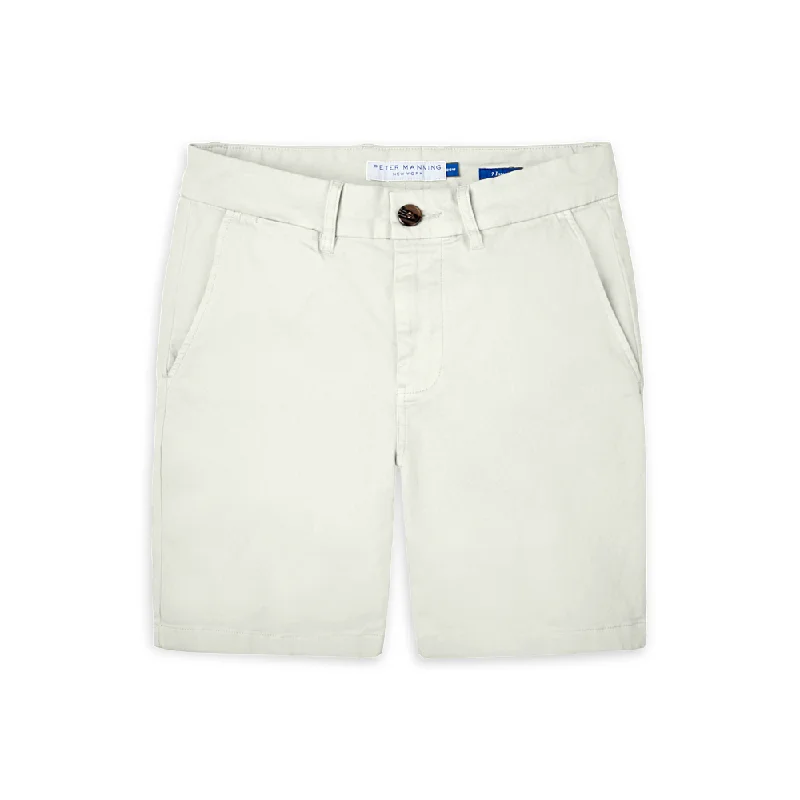 Men's grind training pants-Stretch Chino Shorts - Stone