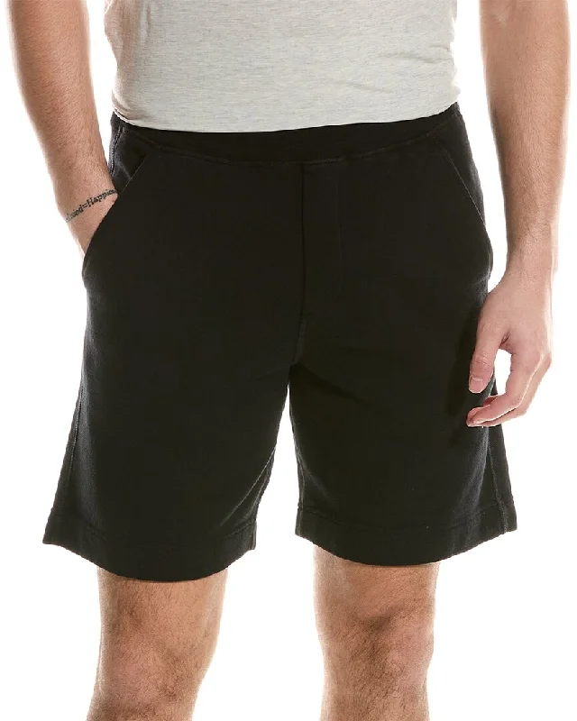 Men's fuzzy flannel pants-The Kooples Sweatshort