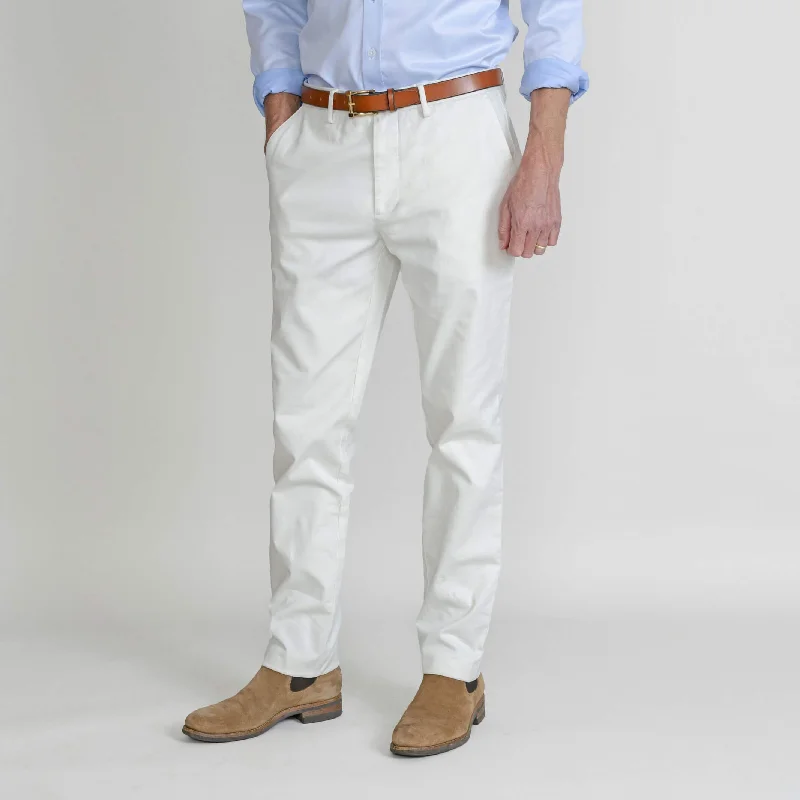 Men's plush wool pants-The Natural Stone Richmond Chino Custom Pant